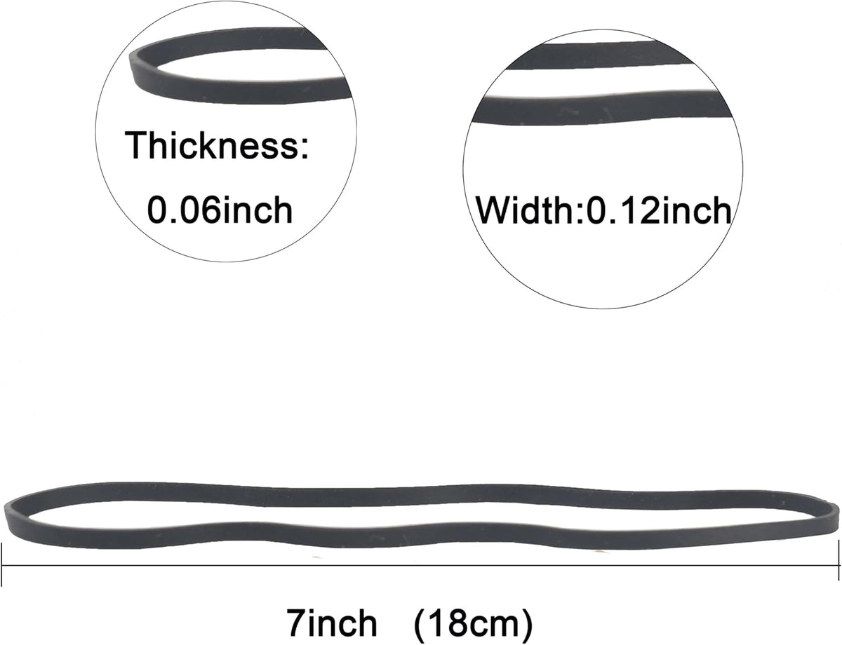 Rubber Bands Garbage Can Bands Elastic Large Size #117B 120 Pcs Trash Can Rubber Bands Elastics Bands 7 inch Assorted Color For Office Supplies Home