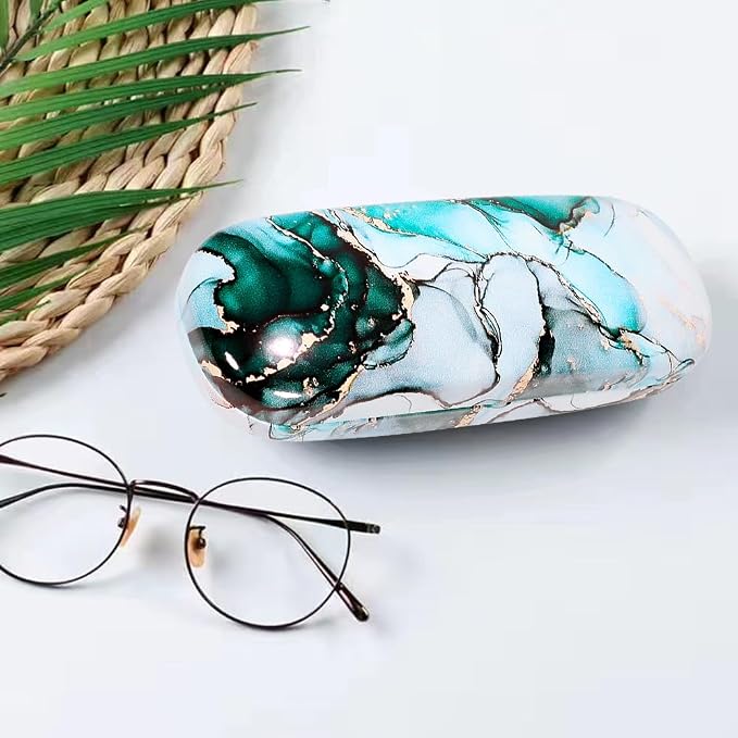 PERFECTSIGHT Hard Shell Eyeglasses Case, Kawaii Protective Glasses Case for Kids, Cute Eyeglass Case for Women Men Girls