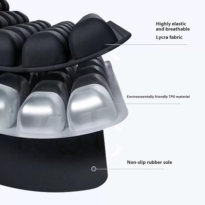 Seat Cushion-Inflatable Airplane seat Cushion for Long Flights, Travel Cushion for Office，Chairs,Car and Wheelchair.Portable and Ergonomically Designed Cushion.