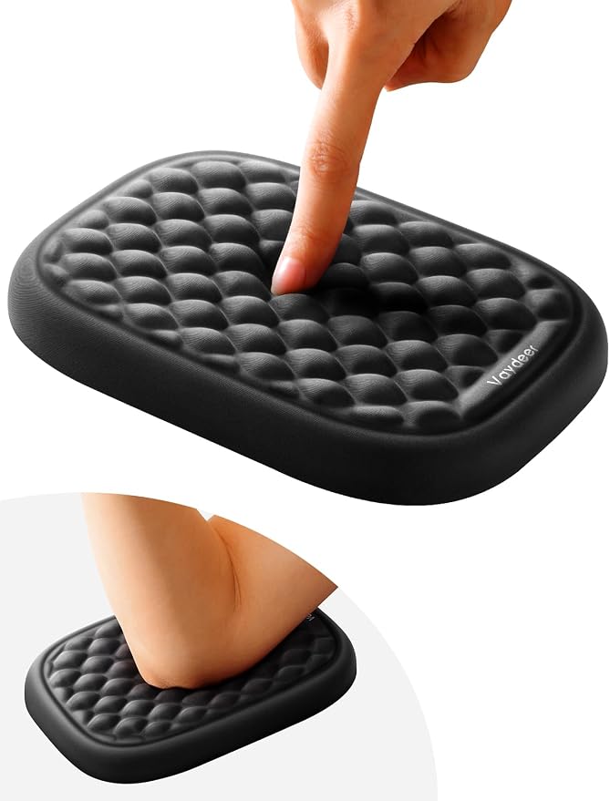 Vaydeer Ergonomic Wrist Rest Pad, 2 Pcs Armrest Pad Elbow Rest Padded, Relieve Elbow Pain Computer Arm Rest Wrist Support Cushion Mouse Pad for Desk Office Gaming