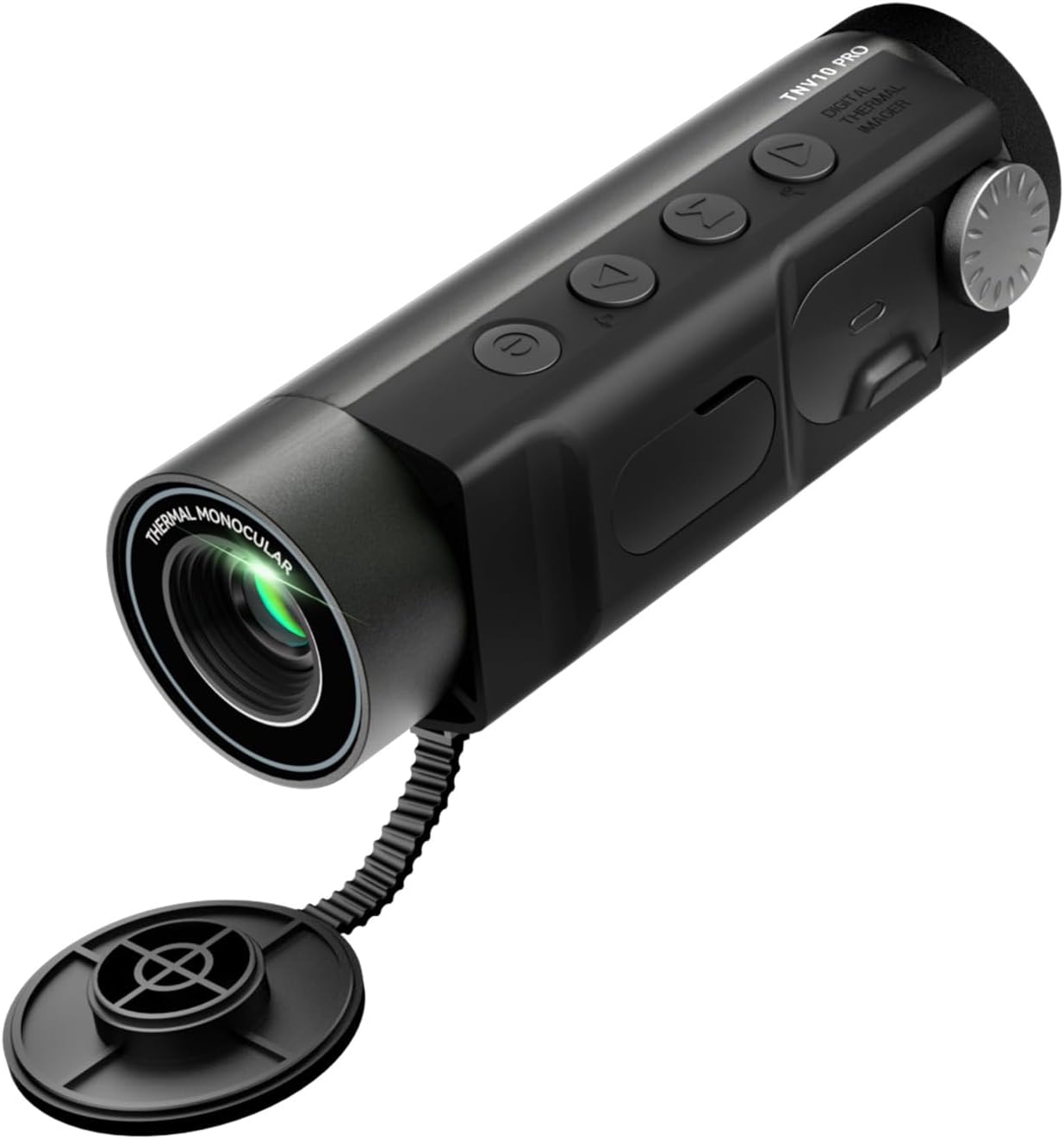 MiLESEEY TNV10 PRO 320x240 IR Resolution Thermal Monocular, 13mm 50Hz Aircraft Mg-Al Alloy Handheld Thermal Camera, Night Vision Imager, Hot Spot Tracking