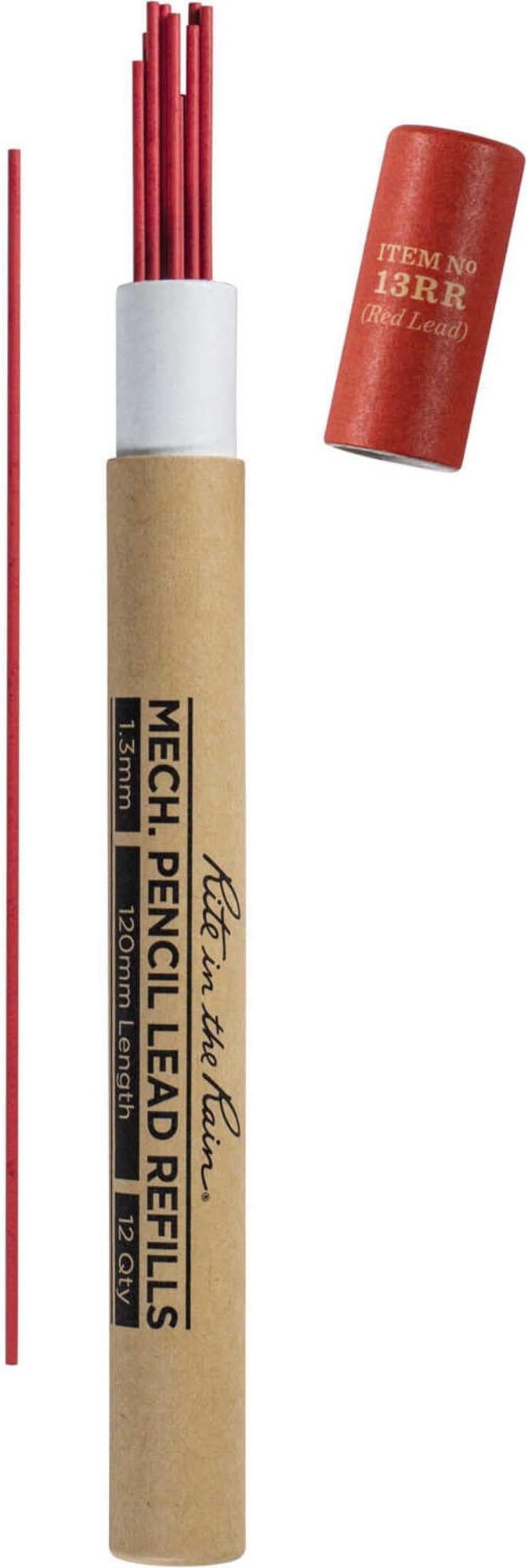 Rite in the Rain Weatherproof Red 1.3mm Lead Refill (No. 13RR)