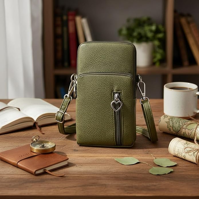Small Crossbody Bag for Women - Mini Phone Purses with Crossbody Strap and Wallet - Nylon Arm Bag