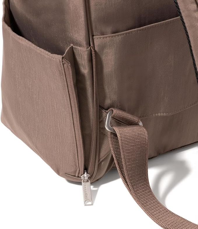 Baggallini Securtex Anti-Theft Windsor Backpack for Travel, Work & College, RFID & Locking Zipper, Up to 16" Laptop