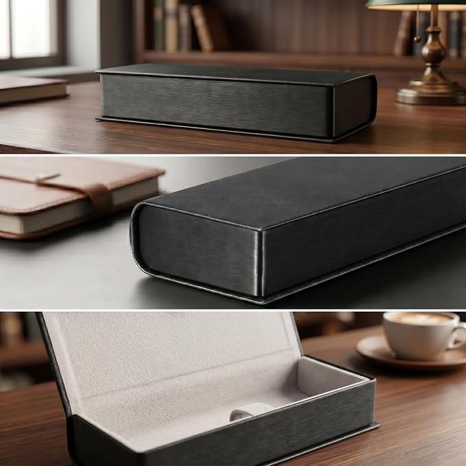 Vemiss Hard Shell Eyeglass Cases, Lightweight Portable Glasses Case for Women Men