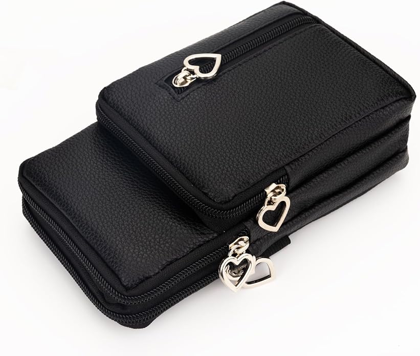 Small Crossbody Bag for Women - Mini Phone Purses with Crossbody Strap and Wallet - Nylon Arm Bag