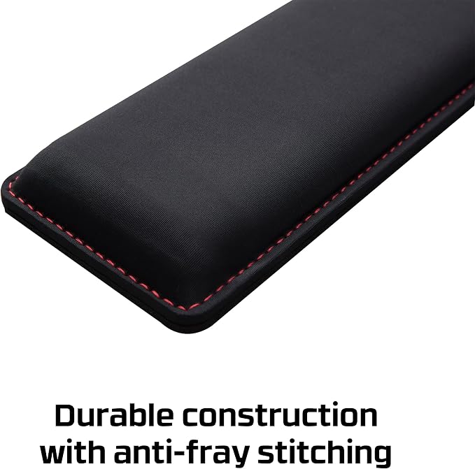 HyperX Wrist Rest – Mouse – Cooling Gel – Memory Foam – Anti-Slip,Black