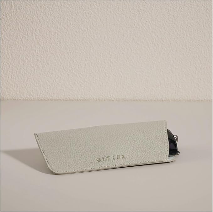 OLETHA Aesthetic Soft Glasses Case, Slip-in Design