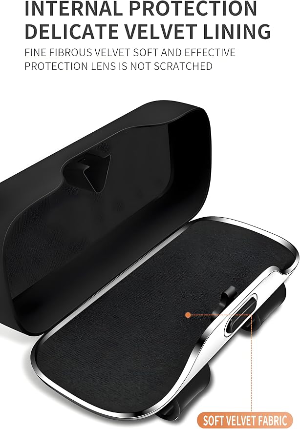 GDQ Sunglass Holder for Car Visor Clip Glasses Case Car Sunglasses Case for Car Sun Visor Glasses Storage Box Car Sunglass Holder Car Visor Accessories Universal for SUV Sedan Truck (Gray)