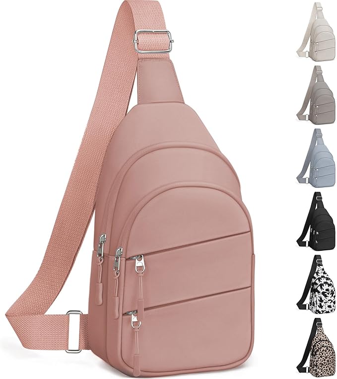 Tuwubi Crossbody Bags for Women, Sling Bag for Men | Small Hiking Backpack Shoulder Bag Lightweight for Outdoors Travel