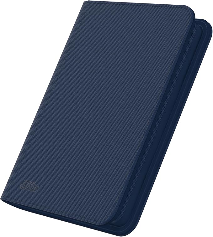 Ultimate Guard Zipfolio 160 – 8 Pocket Xenoskin Dark Blue