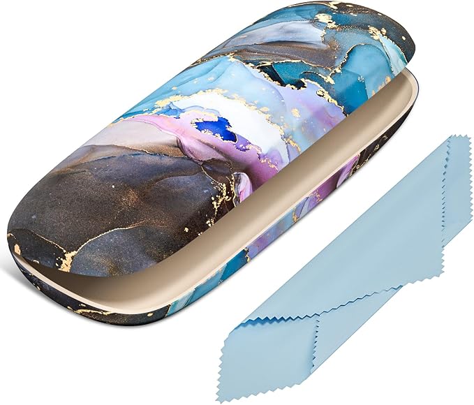Eyeglasses Case, Hard Shell Protective Case for Glasses, Unisex for Women Men