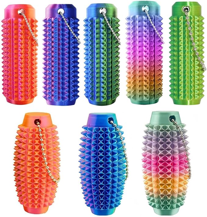 8PC Fidget Toys Adults, Fidget Anxiety Relief Pocket Sensory Toys for Anxiety and Stress Reduction,Portable Travel