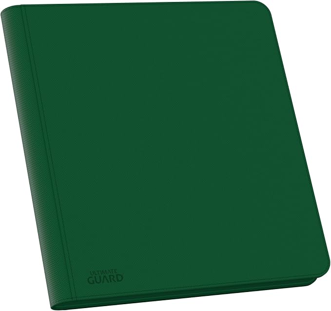Ultimate Guard Zipfolio 480 – 24 Pocket XenoSkin (Quadrow) Green
