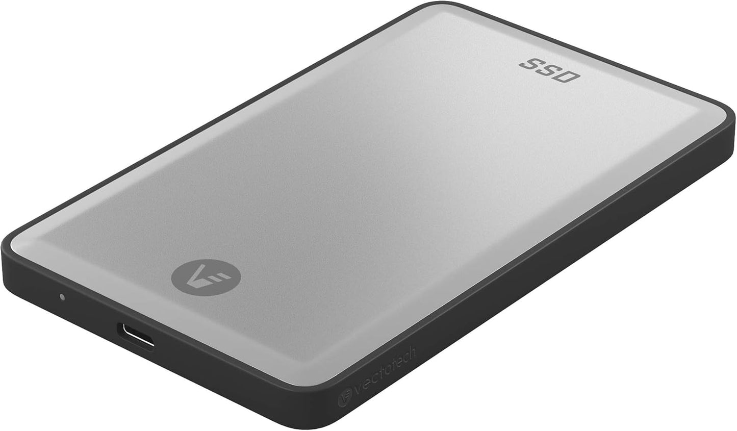 4TB External SSD USB-C Portable Solid State Drive (USB 3.1 Gen 2) | 3D NAND Flash | Rapid