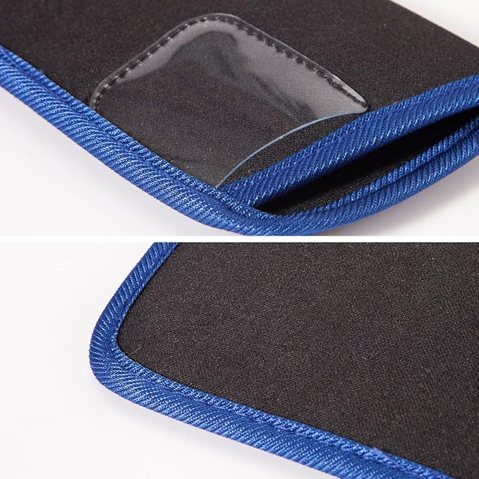 TRIUMPH VISION 3 Pack Reading Glasses Pouch Soft Case Eyeglass Sleeve Slim | Alternative to Bulky Case in bag, Lightweight Lined Padded Protect Optical lens Slip in, Cute Pattern Portable for Daily Use