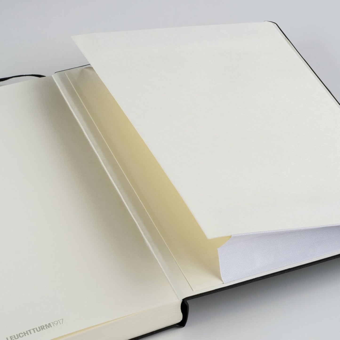 LEUCHTTURM1917 - Notebook Hardcover Medium A5-251 Numbered Pages for Writing and Journaling (Lemon, Squared)