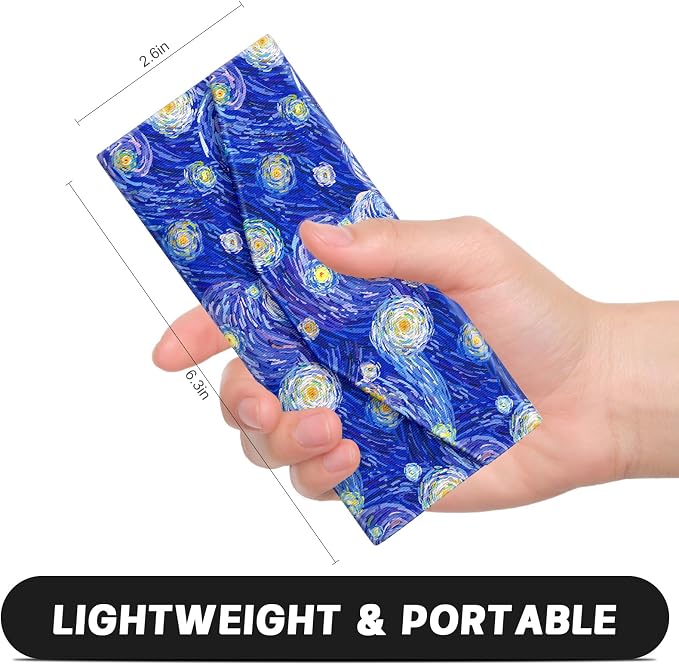 Sunglasses Case, Foldable Glasses Case, Magnetic PU Leather Hard Shell Folding Eyeglass Holder Box, Collapsible Unisex