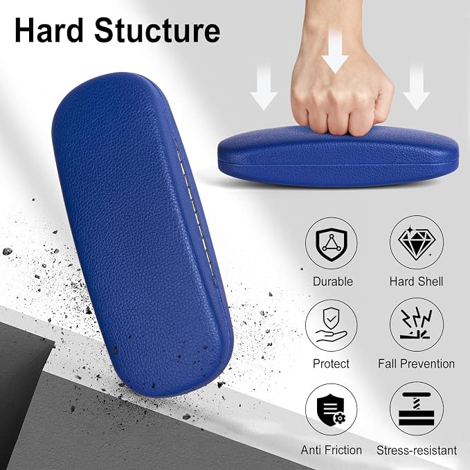RayLove Unisex Hard Shell Eyeglasses Cases, Protective Case For Glasses