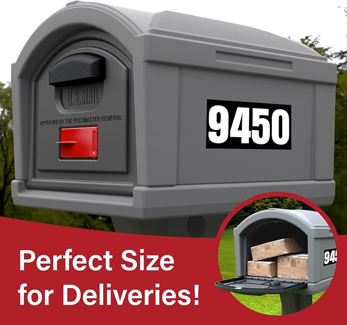 Simplay3 USPS T4 Extra Large Capacity XL Dig-Free Mailbox with Durable Double-Wall Construction, Weather-Resistant Design, and Easy No-Dig Installation, Steel Gray, Made in the USA