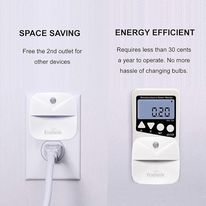 Night Light, LED Night Lights Plug into Wall, Dusk to Dawn Sensing Nightlights, No Glaring Compact Size, Night Light for Kids Navigating in Bathroom, Kitchen, Hallway, 6 Pack, White Light