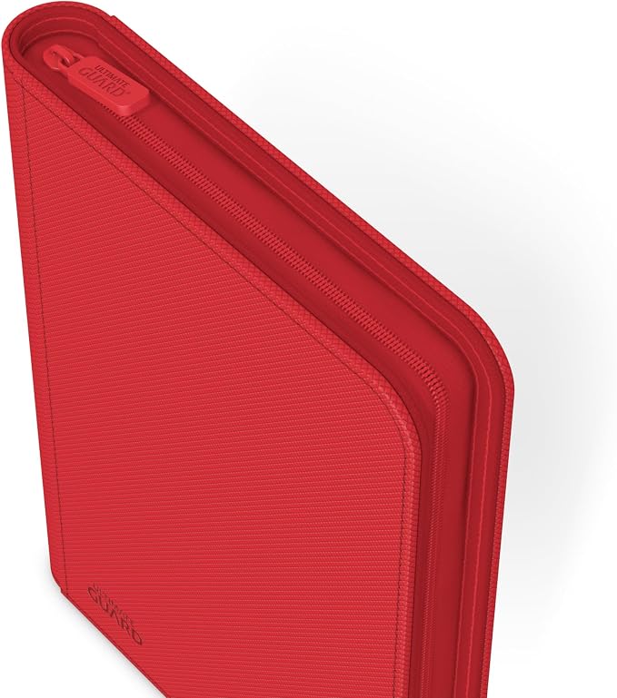 Ultimate Guard Zipfolio 160 – 8 Pocket Xenoskin Red