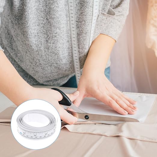 JJUNW 10 Pcs Self Adhesive Measuring Tape, Left-Right Reading, Ruler Tape | Measure Tape with Adhesive Backing, with Imperial and Metric Scales, for Workbench Table Saw Drafting Table, 36 Inches 90 CM