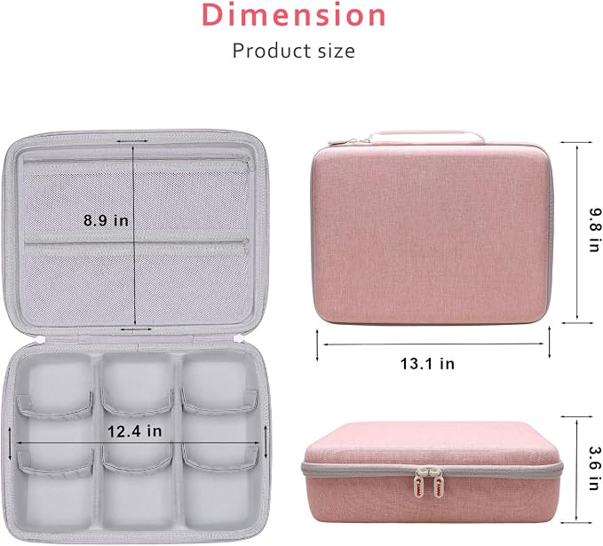 XANAD Card Game Case Fits 3000+ Cards, Fits for Baseball Sports playing card/UNO/playing card Against Humanity Card Game and All Other Card Games Expansions (Pink)