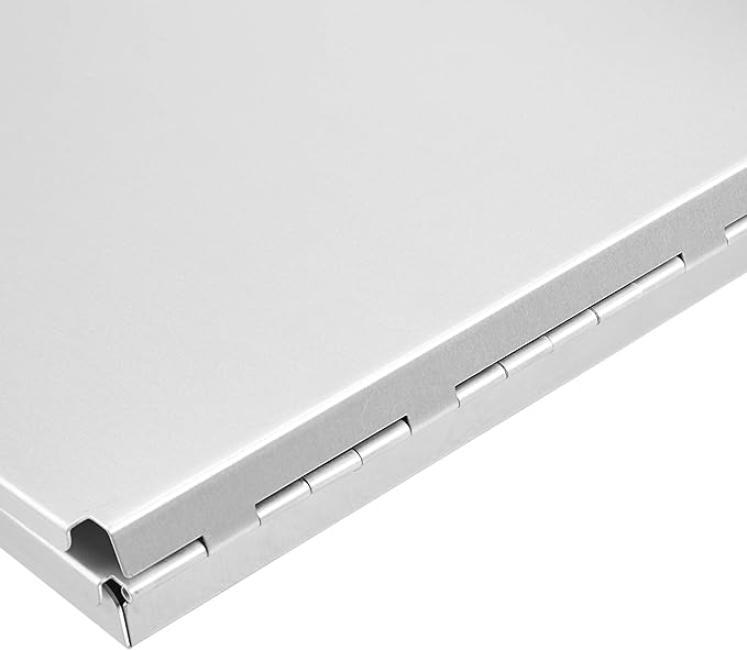 Amazon Basics Aluminum Form Holder Storage Clipboard, 12.5" x 9" Silver (Pack of 2)