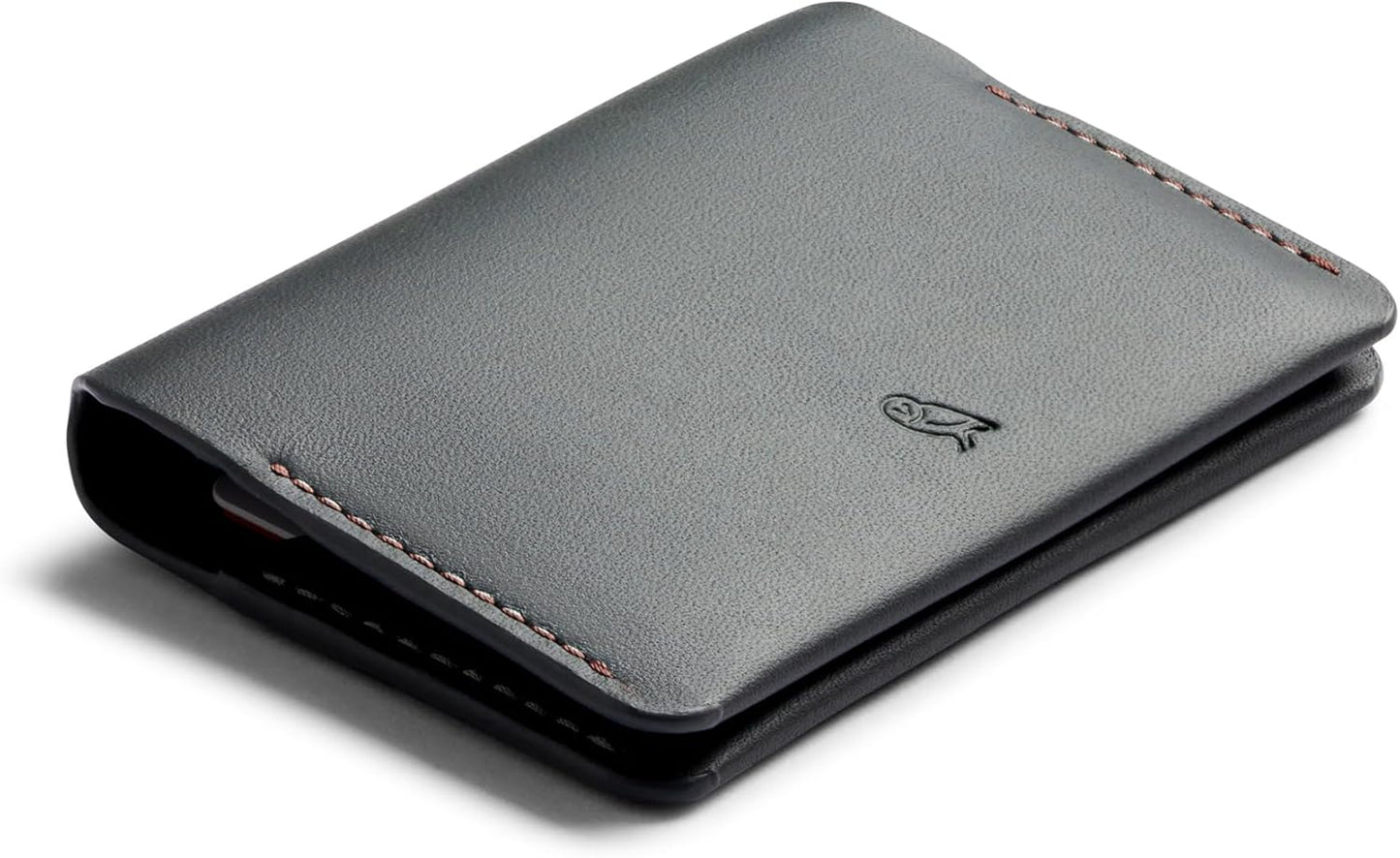 Bellroy Under Cover (slimline leather card wallet/holder with card storage, quick access slot, plus space for folded bills) - Everglade