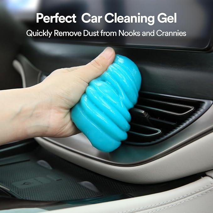 PULIDIKI Car Cleaning Gel Car Clean Putty, Universal Car Interior Cleaner | Perfect Cleaning Kit Supplies, Car Cleaner Slime, Auto Detailing Tools Car Accessories, Dust Remover Gifts for Men Women