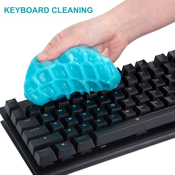 TICARVE Car Cleaning Gel for Car Keyboard Electronics Home Office 100g Bag | Car Interior Cleaning Putty Universal, Keyboard Dust Slime, Auto Detailing Tools, Dust Cleaning Mud Goo, Car Dust Cleaner Gel