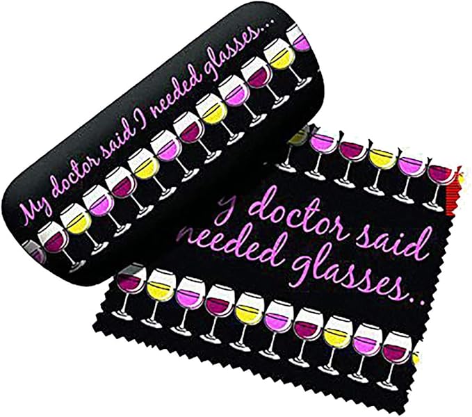 Spoontiques I Needed Glasses Eyeglass Case