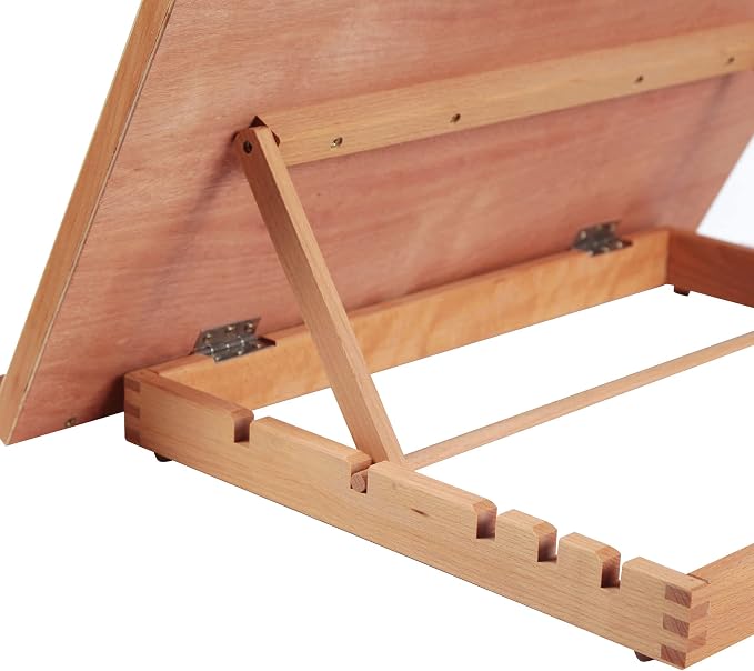 Extra Large 5-Position Wood Drafting Table Easel Drawing & Sketching Board, | 29 1/2 Inches by 19 2/3 Inches