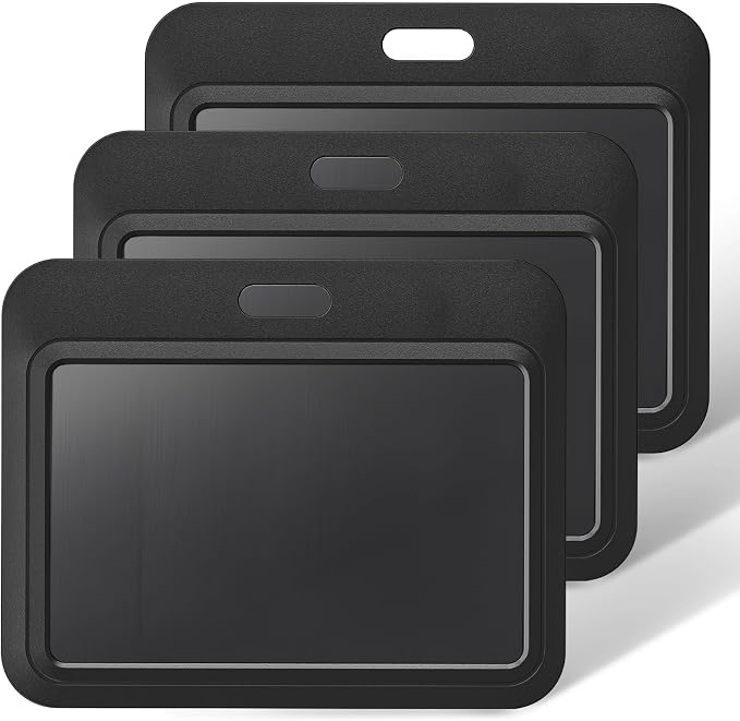 Uniclife 3 Pack Sliding ID Badge Holder Black Horizontal Hard Plastic Case with Clear Window Card Protector Pouch for Office School ID Credit Cards Proximity Key Cards Driver’s Licenses and Passes | Hard black sliding horizontal case with clear window ...