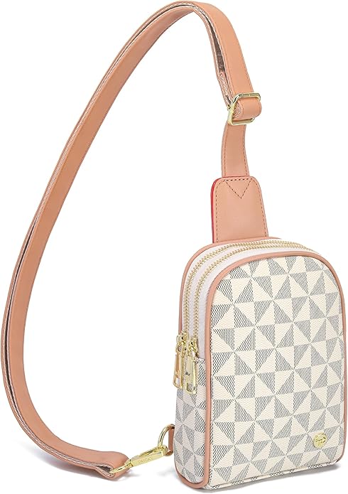 Lightweight Small Crossbody Sling Bag for Women | Mini Travel Purse,Multi-pocket with Card Slots,Durable Vegan Leather,Everyday Carry