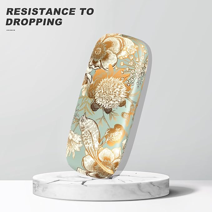 Eyeglasses Case, Hard Shell Protective Case for Glasses, Unisex for Women Men