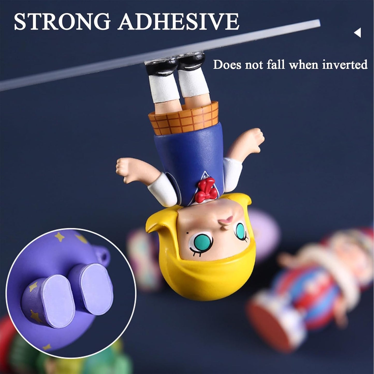 Adhesive Stick dots Two-Sided Sided Mounting Putty Stick Tack for Wall Hanging Crafts Balloons Festival Party Decorations,Clean Removable(0.31"*0.53"-800)