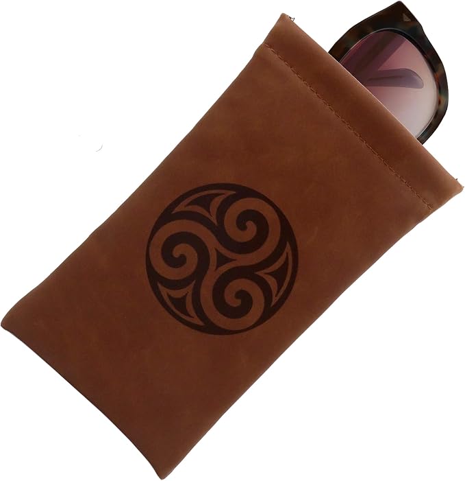 Soft Sunglasses case | Large Glasses Case Holder - Eyeglass Pouch Squeeze Top | Glasses pouch Lightweight Extra Layers