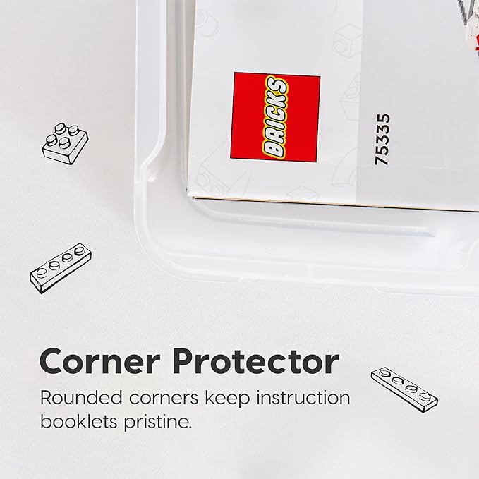 IRIS USA Desk Organizer |Made in USA| 3-Tier Cases - White/Clear | Fits 12"x12" Paper, Built-In Handles, Storage Unit with Supply Top for Craft, Art, Office Supplies, Pens & Pencils