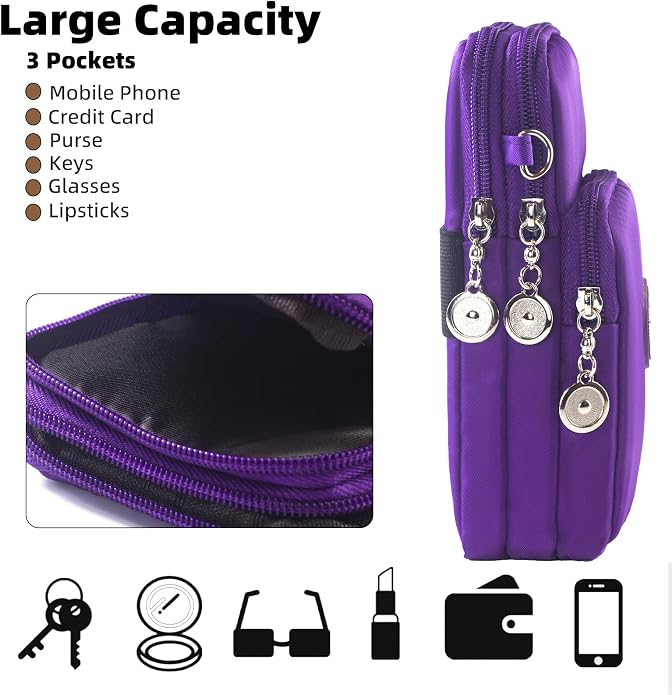 Small Crossbody Bags for Women Mini Cell Phone Purses Handbag Shoulder Bag