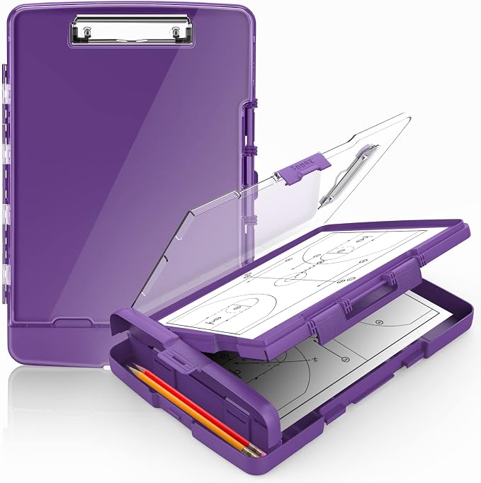 Dual Compartment, Clearview, Dry Erase, High Capacity, Real Hinge, High Capacity, Pen Holder, Coach School & Office Supplies
