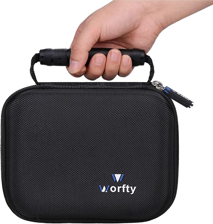 Universal Slim Hard Card Games Cases, Travel Storage Box Holds 200+ Game Cards Compatible with Flip 7/ PM TCG - Fits 2.5×3.5 & 2.25×3.5 Inch Cards (Black)
