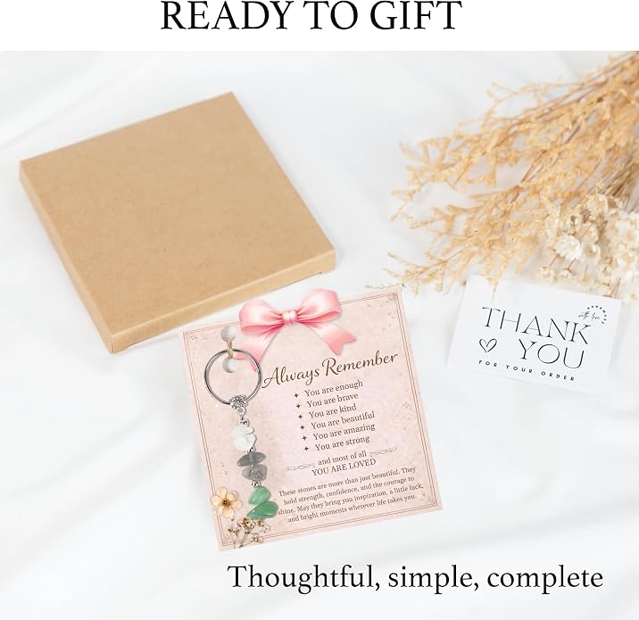 Sensemory Retirement Gift For Woman Keychain, Coworker Leaving Gifts For Teacher, Nurse, Daughter Graduation, College Gift, Farewell, Promotion, New Job Key Chains, Friend Going Away Stocking Stuffers