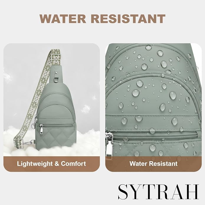 Sling Bag for Women, Anti-Theft RFID Crossbody Purse Travel