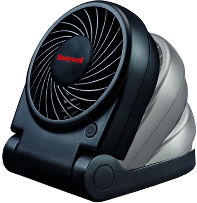 Honeywell HTF090B Turbo On-the-Go Personal Fan,Black – Small Portable Fan for Travel,(Pack of 4)