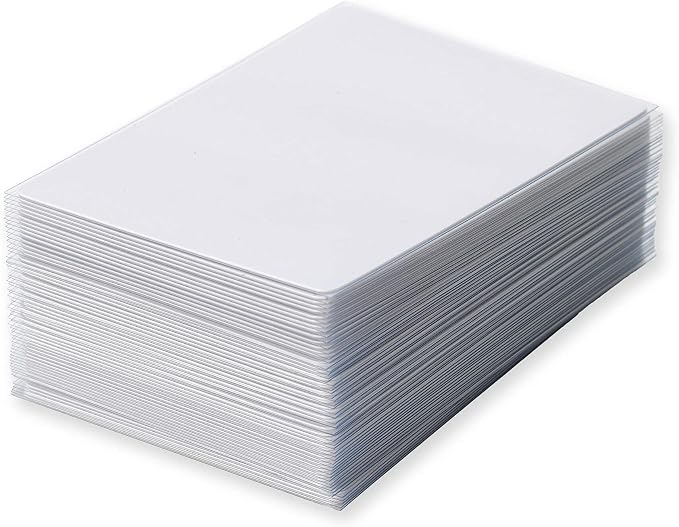 Vault X Exact Fit Sleeves (500 Pack) Perfect Inner Sleeves for Trading Cards, Clear