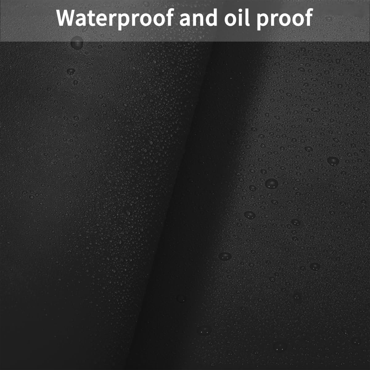 Desk Pad Mat - 14x48 Inch Waterproof Easy to Clean Can Conceal Flaws Protector The Table Top from Scratches Used for Coffee Table Office Table Dresser(Black+Black 14x48)