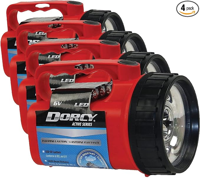 Dorcy 41-2079 6V Floating Lantern,Assorted (Pack of 4)