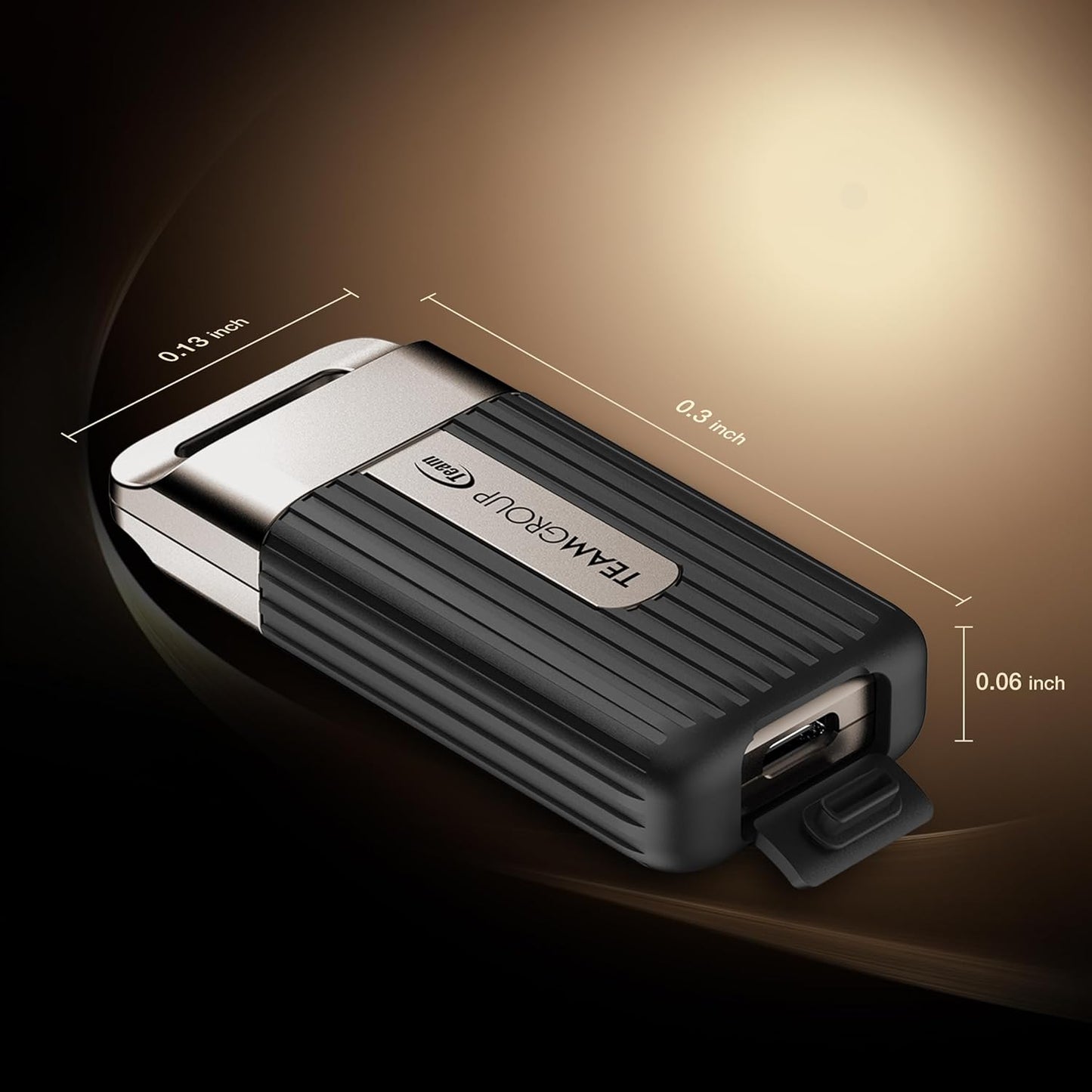 TEAMGROUP PD20 1TB Portable External Solid State Drive SSD Read up to 2000MB/s USB 3.2 Gen2x2 Type-C Waterproof Dustproof IP54 TPSEG5001T0C102